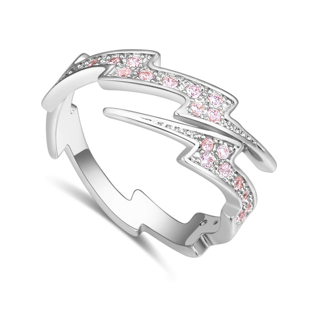 luz リング luzury Amazon.com: QIAN0813 18K Rose Gold Tone Adjustable Open